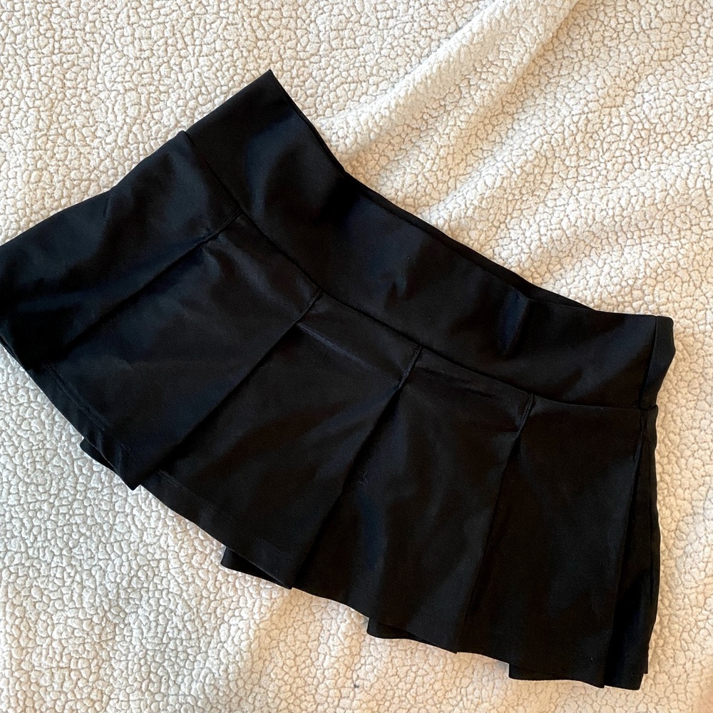 Y2K Black Micro Mini Skirt